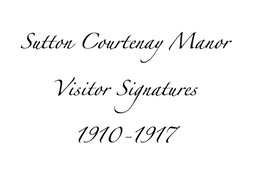 SC Manor Sigs - Title Page1