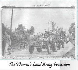 Women's Land Army Procession